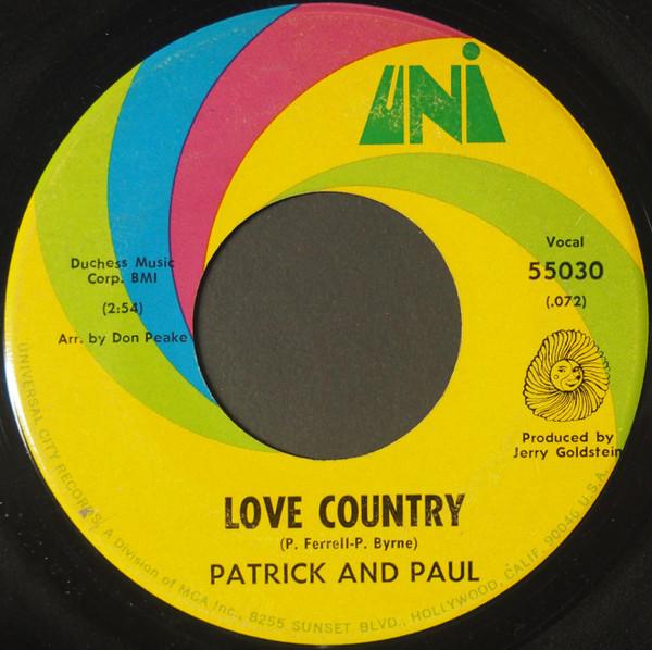 Patrick And Paul - Love Country