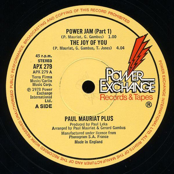 Paul Mauriat Plus - Power Jam (Part 1) / The Joy Of You