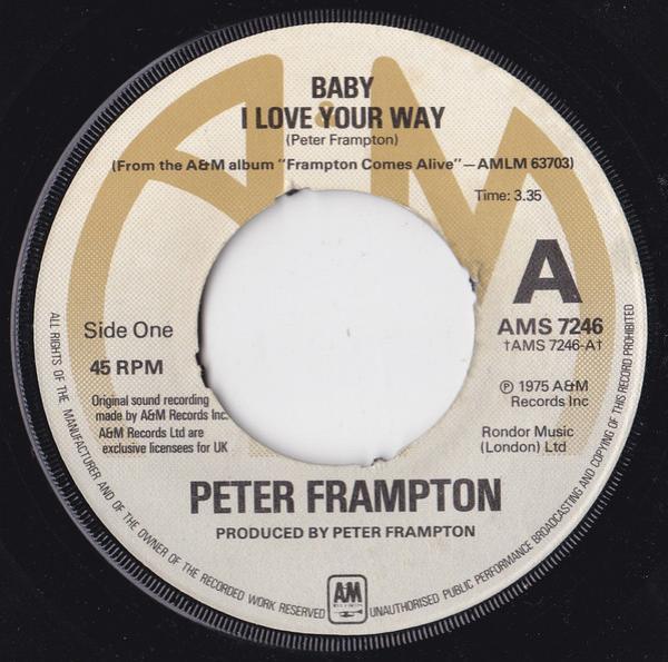 Peter Frampton - Baby I Love Your Way