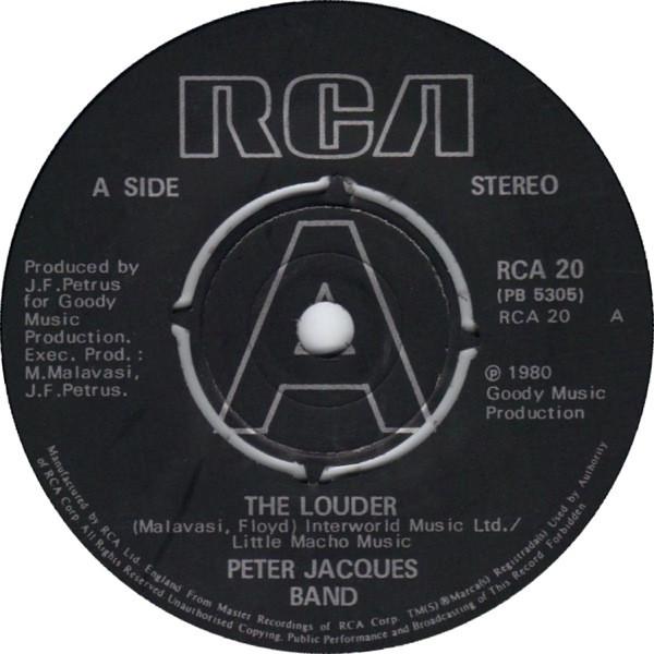 Peter Jacques Band - The Louder / Mighty Fine