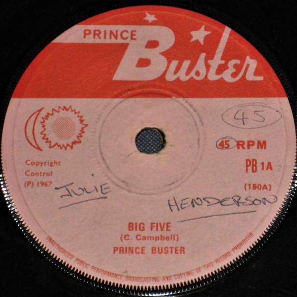 Prince Buster - Big Five