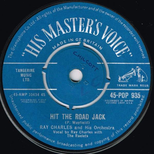 Ray Charles And His Orchestra - Hit The Road Jack / The Danger Zone