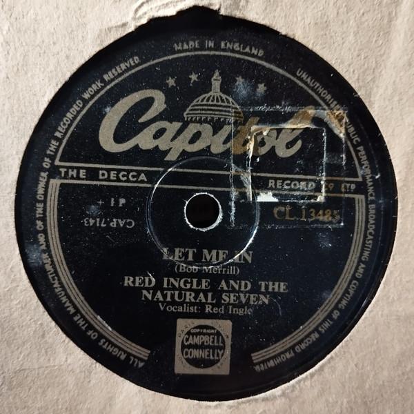 Red Ingle And The Natural Seven - Let Me In / Chew Tobacco Rag