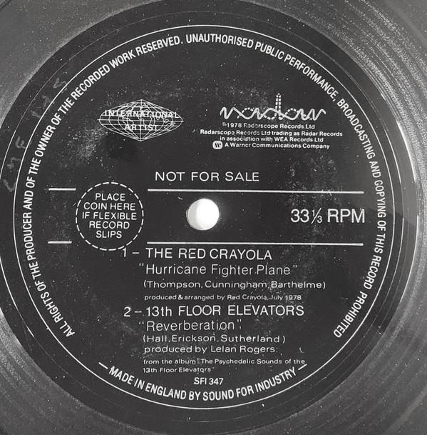 Red Krayola, 13th Floor Elevators - Hurricane Fighter Plane / Reverberation