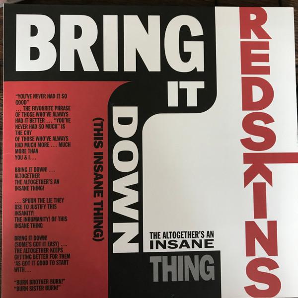 Redskins - Bring It Down (This Insane Thing)