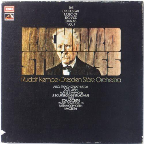 Richard Strauss, Staatskapelle Dresden, Rudolf Kempe - The Orchestral Music of Richard Strauss Vol. I