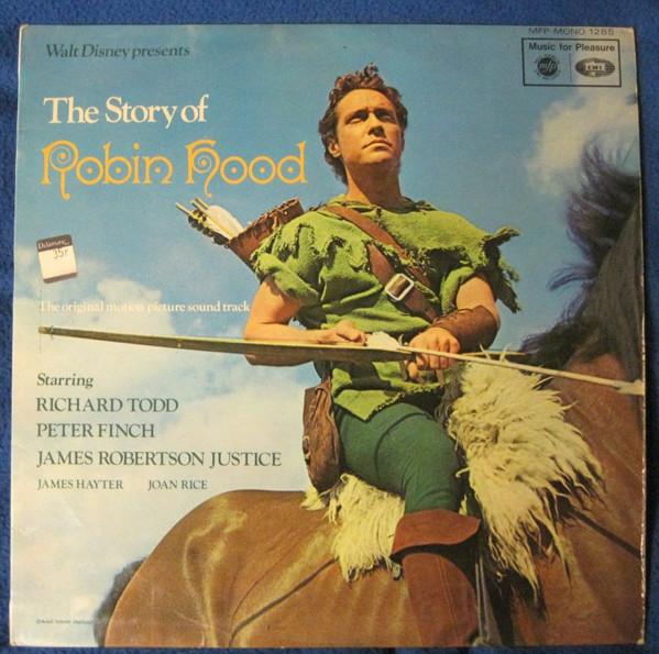 Richard Todd (3), Peter Finch, James Robertson Justice - Walt Disney Presents The Story Of Robin Hood
