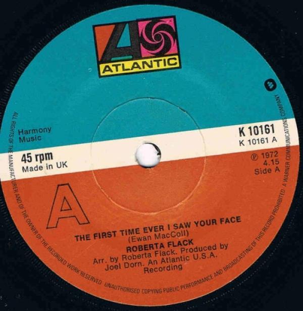 Roberta Flack - The First Time Ever I Saw Your Face