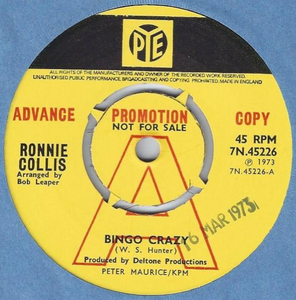Ronnie Collis - Bingo Crazy