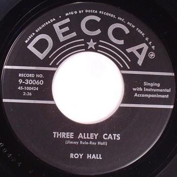 Roy Hall - Three Alley Cats