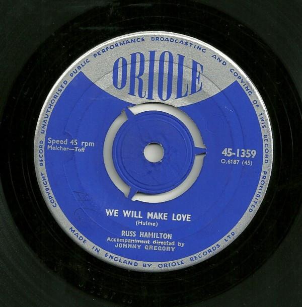 Russ Hamilton - We Will Make Love / Rainbow