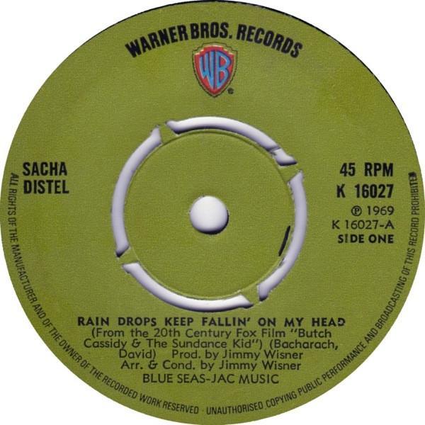 Sacha Distel - Rain Drops Keep Fallin' On My Head