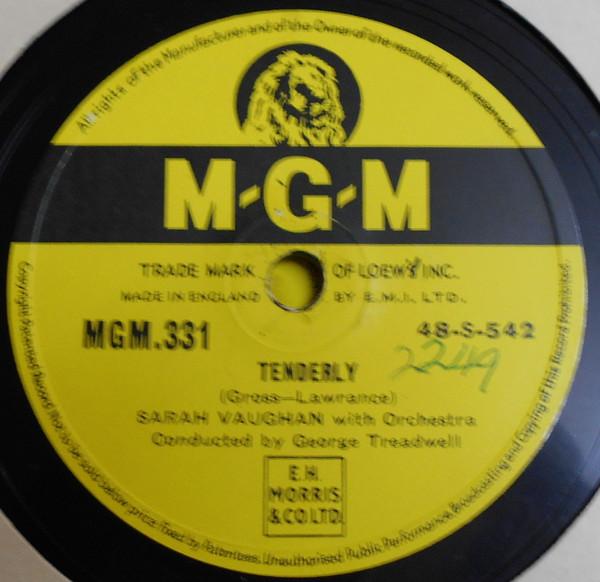 Sarah Vaughan - Tenderly / I'll Wait And Pray