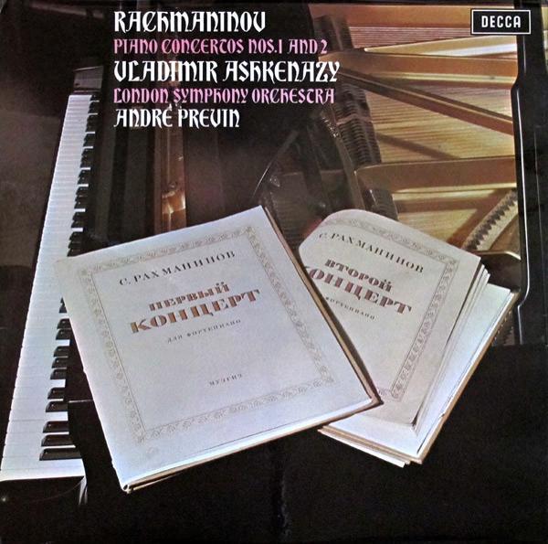 Sergei Vasilyevich Rachmaninoff, Vladimir Ashkenazy, The London Symphony Orchestra, André Previn - Piano Concertos Nos.1 And 2