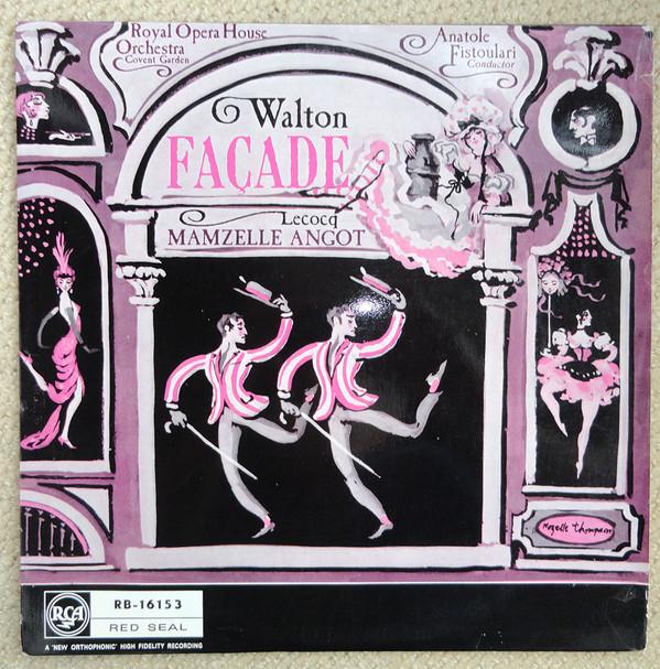 Sir William Walton, Charles Lecocq, Orchestra Of The Royal Opera House, Covent Garden, Anatole Fistoulari - Façade / Mamzelle Angot