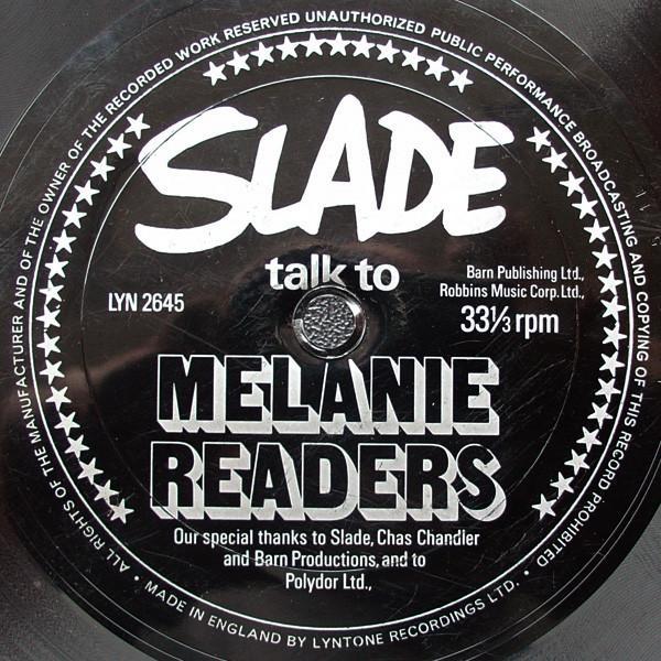 Slade - Slade Talk To Melanie Readers
