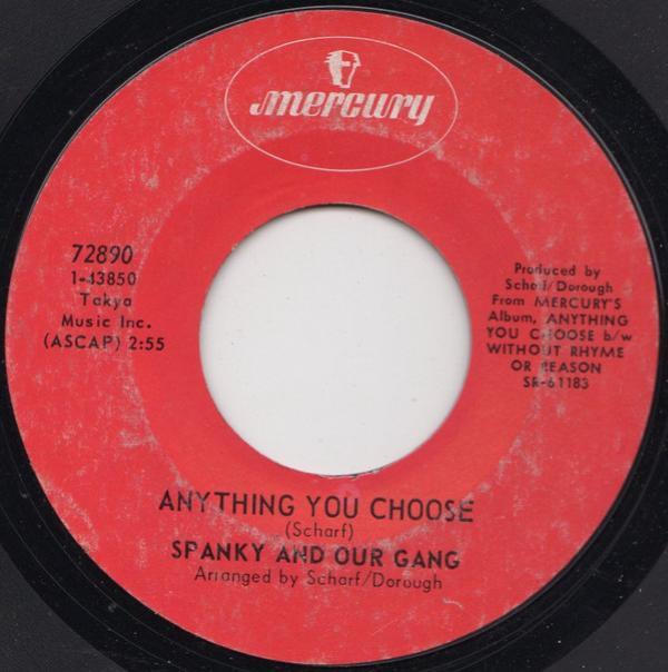 Spanky & Our Gang - Anything You Choose