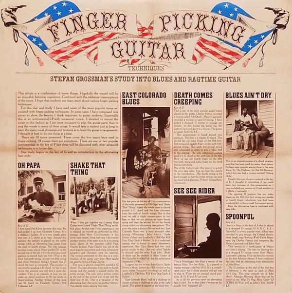 Stefan Grossman - Finger Picking Guitar Techniques