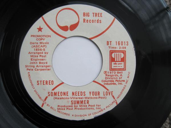 Summer  - Someone Needs Your Love