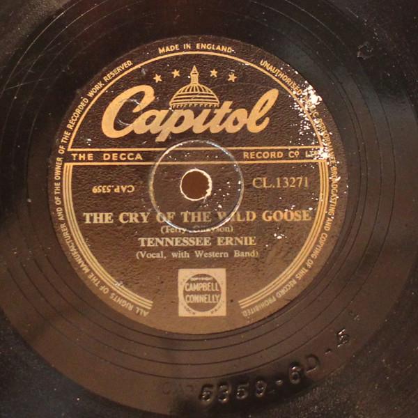Tennessee Ernie Ford - Anticipation Blues / The Cry Of The Wild Goose