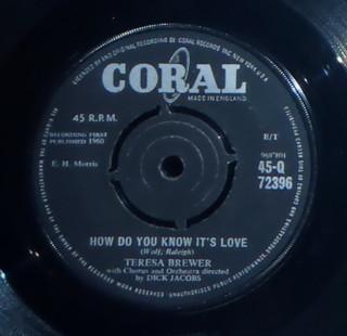 Teresa Brewer - How Do You Know It's Love