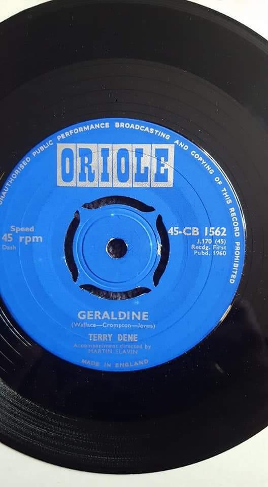 Terry Dene - Geraldine/Love Me Or Leave Me