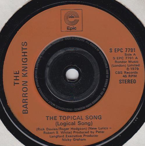 The Barron Knights - The Topical Song (Logical Song)