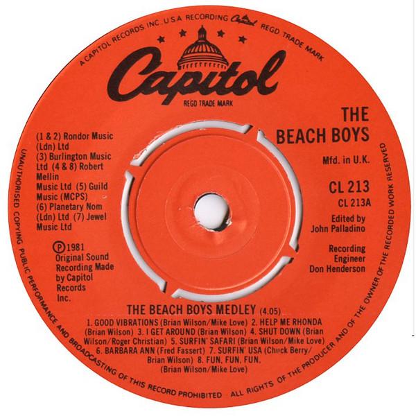The Beach Boys - The Beach Boys Medley
