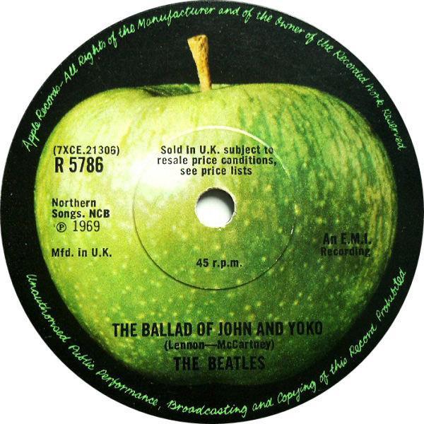 The Beatles - The Ballad Of John And Yoko