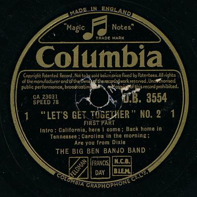 The Big Ben Banjo Band - Let's Get Together No.2