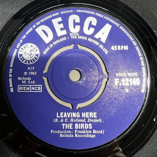 The Birds - Leaving Here