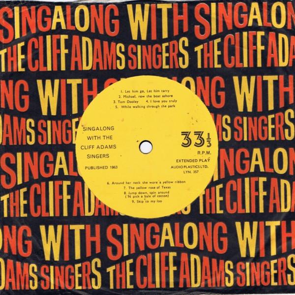 The Cliff Adams Singers - Sing Along With The Cliff Adams Singers