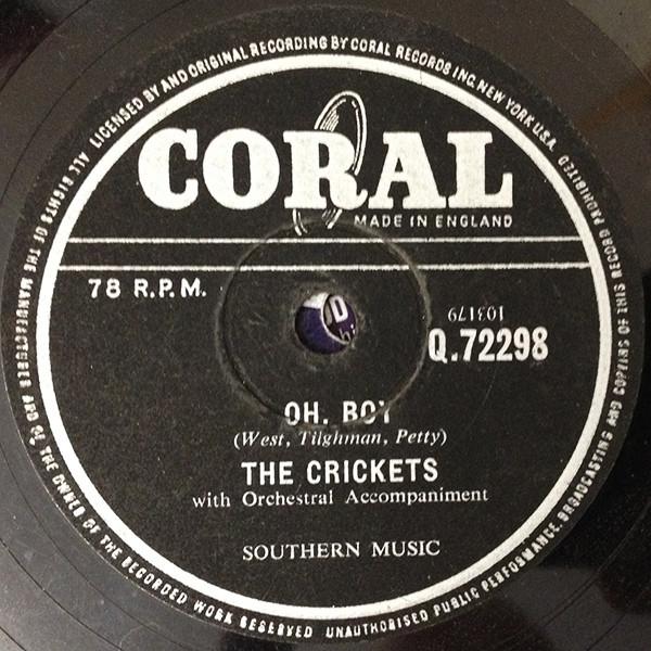 The Crickets (2) - Oh, Boy / Not Fade Away