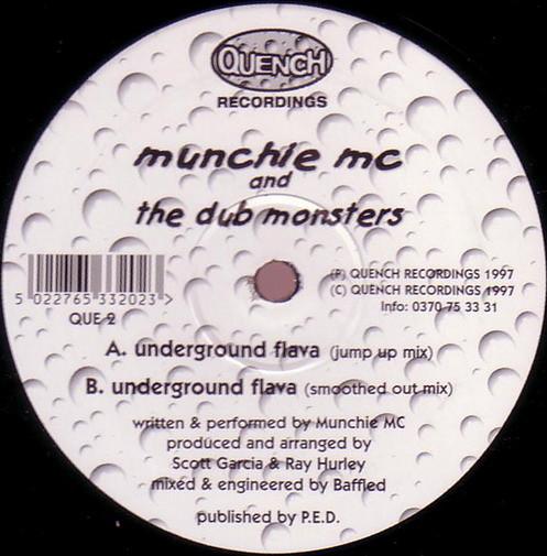 The Dub Monsters, Munchie MC - Underground Flava