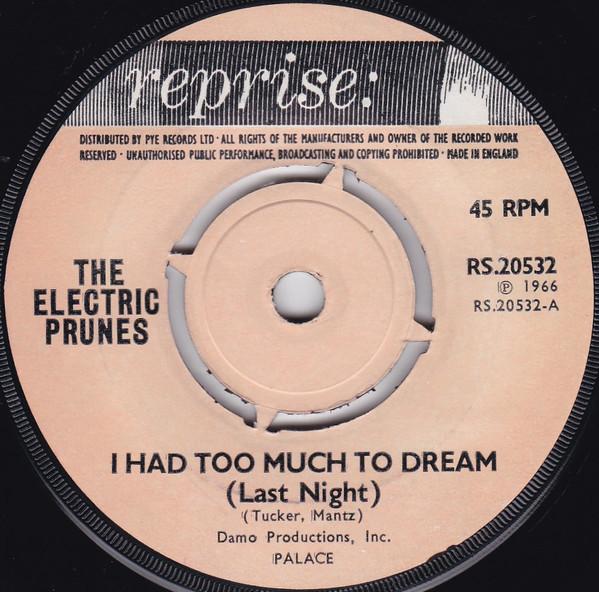 The Electric Prunes - I Had Too Much To Dream (Last Night)