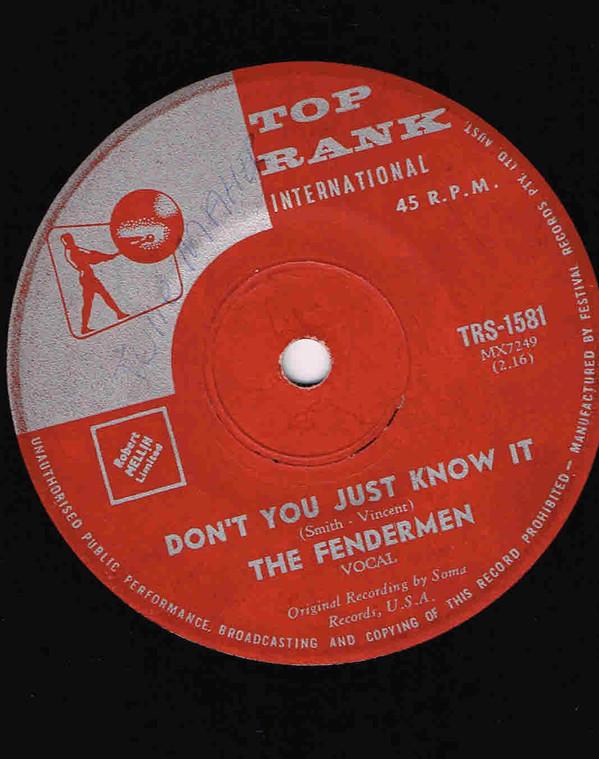 The Fendermen - Don't You Just Know It / Beach Party