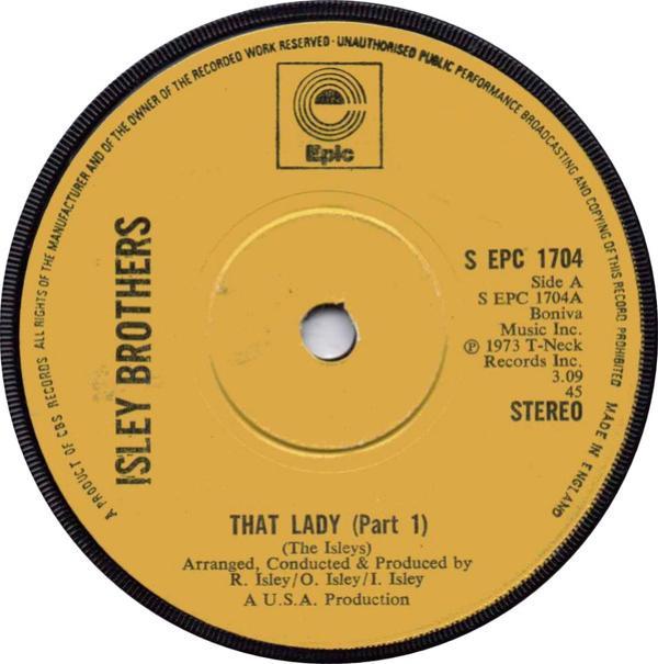 The Isley Brothers - That Lady