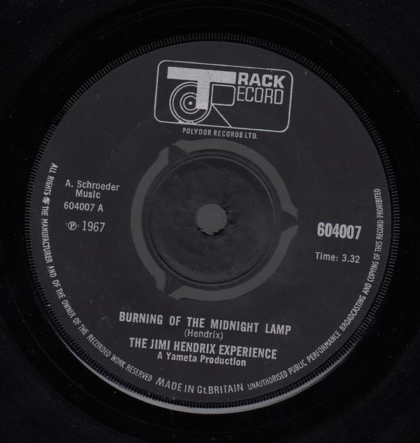 The Jimi Hendrix Experience - Burning Of The Midnight Lamp