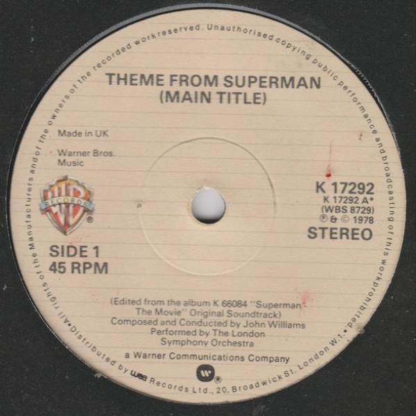 The London Symphony Orchestra - Theme From Superman (Main Title)