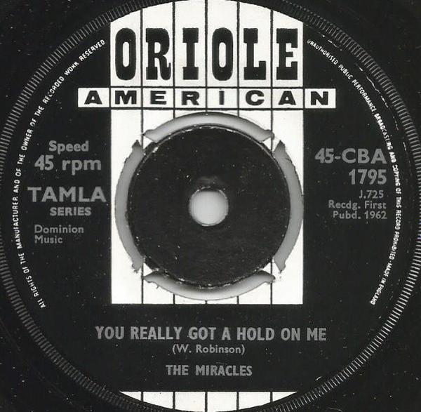 The Miracles - You Really Got A Hold On Me
