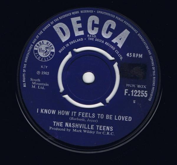 The Nashville Teens - I Know How It Feels To Be Loved