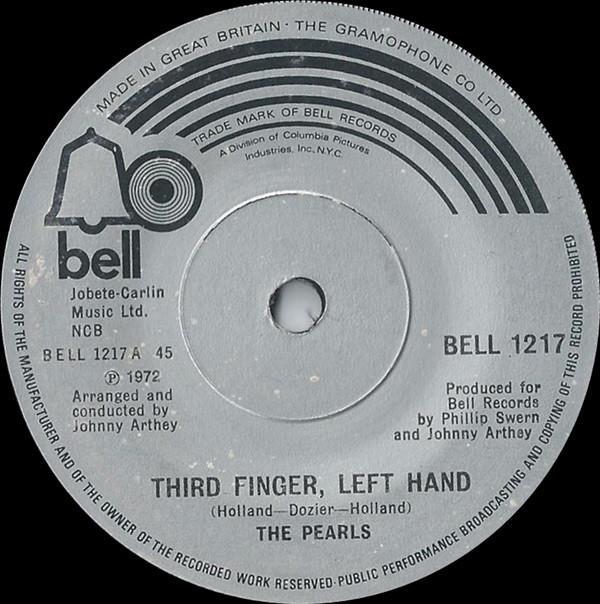 The Pearls, The Rhythm Of The Pearls - Third Finger, Left Hand / Little Lady Love Me