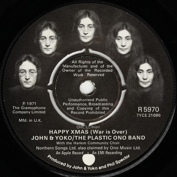 The Plastic Ono Band, John Lennon & Yoko Ono - Happy Xmas (War Is Over)