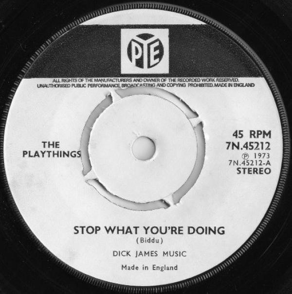 The Playthings - Stop What You're Doing