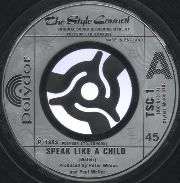 The Style Council - Speak Like A Child