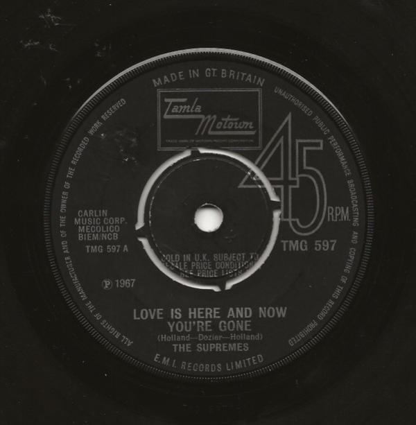 The Supremes - Love Is Here And Now You're Gone