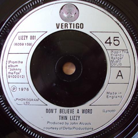 Thin Lizzy - Don't Believe A Word