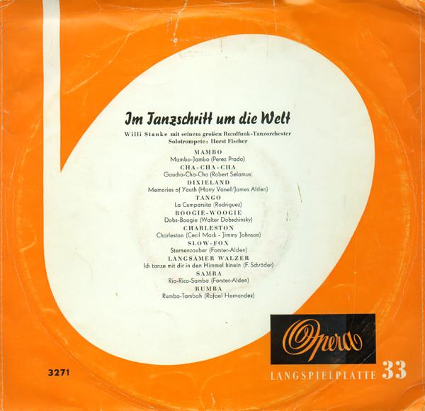 Willi Stanke Und Sein Großes Tanzorchester - Im Tanzschritt Um Die Welt