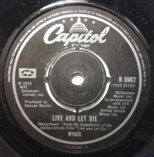 Wings (2) - Live And Let Die